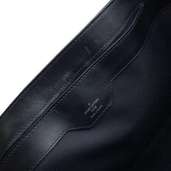 Louis Vuitton Black Epi Sac Grand Bag Tote Leather - Picture 7 of 8